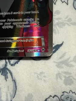 2015 Pokemon Giovanni's Scheme Breakthrough Full Art Holo 162/162 English Card - Image 5