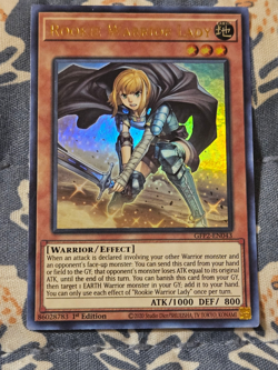 Rookie Warrior Lady - Ultra Rare - GFP2-EN043 Yugioh! - Image 1
