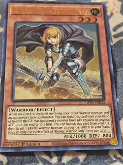 Rookie Warrior Lady - Ultra Rare - GFP2-EN043 Yugioh! - Image 3