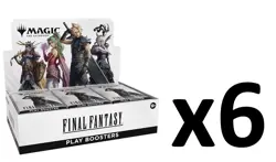 Magic MTG Final Fantasy PLAY Booster 6-Box Case FACTORY SEALED IN HAND! - Image 1