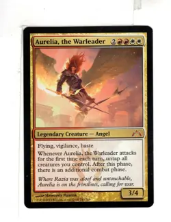 MTG SkeenAB Aurelia the Warleader from Gatecrash. NM. - Image 1