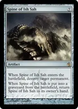 SPINE OF ISH SAH Mirrodin Besieged MTG Artifact RARE - Image 1