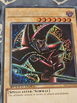 Dark Magician - Secret Rare - Arana Alternate ART Speed Duel Yugioh. - Image 1