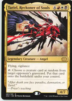 Tariel, Reckoner of Souls 281 Rare Double Masters 2022 Near Mint - Image 2
