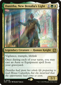 Danitha, New Benalia's Light [March of the Machine: The Aftermath] Magic MTG - Image 1