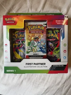 Pokemon TCG First Partner Illustration Collection Series 1 Sealed - Image 1