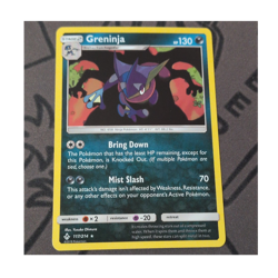 Pokemon TCG Greninja 117/214 SM-Unbroken Bonds Holo Rare Holo 2019 HP 130 - Image 1
