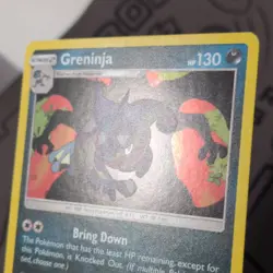 Pokemon TCG Greninja 117/214 SM-Unbroken Bonds Holo Rare Holo 2019 HP 130 - Image 3