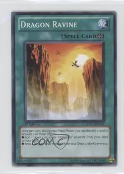 Dragon Ravine 1st Ed. YuGiOh Dragunity Legion Structure Deck #SDDL-EN021 - Image 1