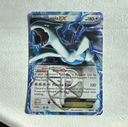 Pokemon Lugia EX BW83 Black & White Team Plasma Promo Holo 180 HP Basic Eng - Image 1