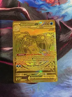 Mega Greninja EX Pokemon TCG Holo Gold Card CHAOS RISING 122/086 *READ DESC* - Image 4