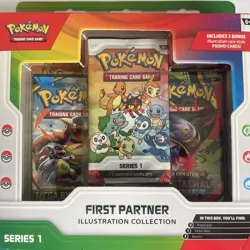 Pokemon TCG First Partner Illustration Collection Series 1 new - Image 1