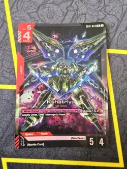 Kshatriya - GD01-044 LR - Newtype Rising - Gundam TCG Card Game - Image 1
