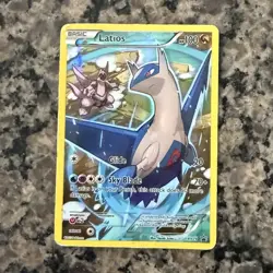 Pokemon TCG Latios Basic Full Art Promo Holo XY79 XY 100HP Dragon Pokemon Card - Image 1