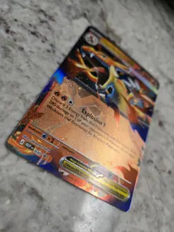 Mega Charizard Y ex 030 Mega Evolution Holo Black Star Promo Pokemon NM - Image 2