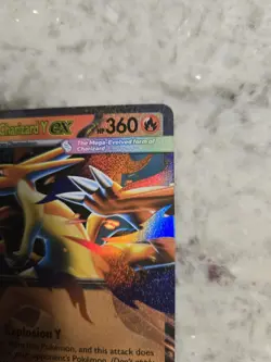 Mega Charizard Y ex 030 Mega Evolution Holo Black Star Promo Pokemon NM - Image 4
