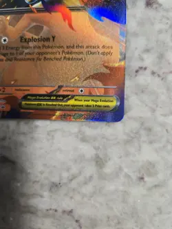 Mega Charizard Y ex 030 Mega Evolution Holo Black Star Promo Pokemon NM - Image 5