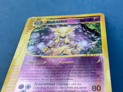 Pokemon Reverse Holo eReader Alakazam - Expedition - 33/165 - HP - Image 3
