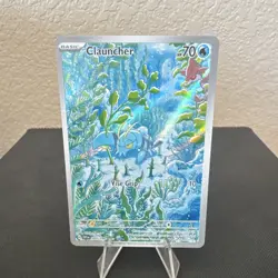 Pokemon TCG Clauncher 205/198 Scarlet & Violet Illustration Rare Holo 70 HP - Image 1