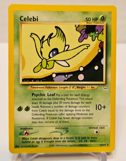 Celebi 16/64 Rare Unlimited Neo Revelation Pokemon 1798 - Image 1