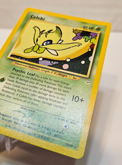 Celebi 16/64 Rare Unlimited Neo Revelation Pokemon 1798 - Image 2