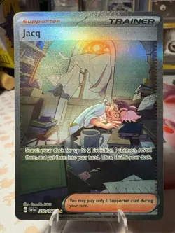 Jacq Pokemon Scarlet & Violet Base Set Special Illustration Rare 250/198 Holo - Image 1