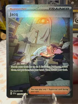 Jacq Pokemon Scarlet & Violet Base Set Special Illustration Rare 250/198 Holo - Image 2