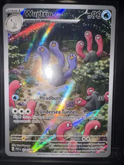 Wugtrio (Pokemon Paldean Fates) 224 Near Mint - Image 1