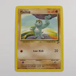 Pokemon - Machop - Base Set 2 - Common - Image 1