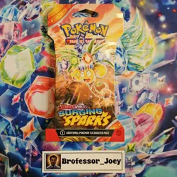 Surging Sparks - Sleeved Blister Booster Pack - Pokemon TCG - New & Sealed - Image 1