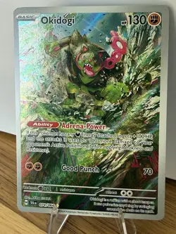 Pokemon Okidogi Illustration Rare 074/064 Sv: Shrouded Fable Holo Basic HP130 - Image 1