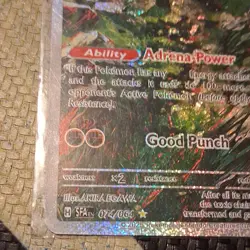 Pokemon Okidogi 074/064 Sv Shrouded Fable Illustration Rare Holo Good Punch - Image 2