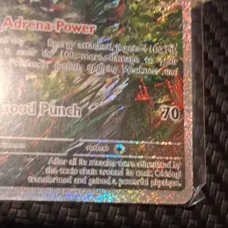 Pokemon Okidogi 074/064 Sv Shrouded Fable Illustration Rare Holo Good Punch - Image 3