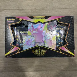 Pokemon TCG Shining Fates Shiny Crobat VMAX Premium Collection Box English - Image 1
