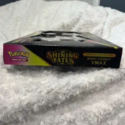 Pokemon TCG Shining Fates Shiny Crobat VMAX Premium Collection Box English - Image 3