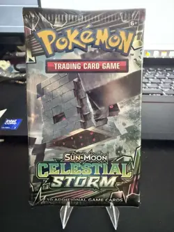 Pokemon TCG Sun & Moon Celestial Storm Sealed Booster Pack - Image 3