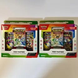 2X SEALED - Pokemon First Partner Illustration Collection Series 1 - Lot Of 2 - Image 1
