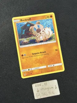 Pokemon Forbidden Light - Rockruff - 75/131 - Non Holo Common - NM/VLP - Image 3