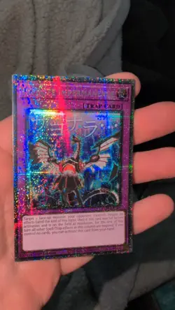 Yugioh Infinite Impermanence RA01-EN075 Quarter Century Secret Rare 1st Ed NM - Image 1
