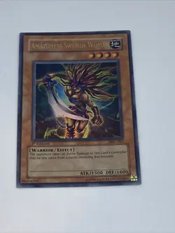YuGiOh! - Amazoness Swords Woman MFC-EN061 - 1st Edition Ultra Rare - NM - Image 1