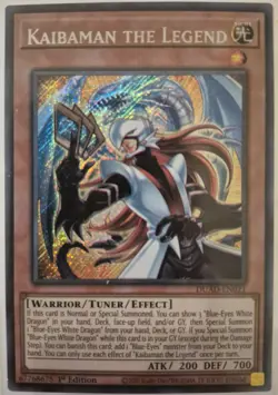 YuGiOh Kaibaman the Legend Secret Rare 1st Edition DUAD-EN021 - Image 1