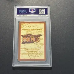 2001 One Piece Carddass Straw Hat Crew PSA 9 Grand Box Dx Monkey D Luffy S127 - Image 2