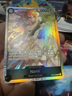 Nami OP15-086 SR - One Piece TCG Adventure On Kami’s Island - Near Mint - Image 2
