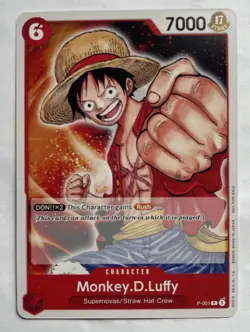 One Piece TCG - Monkey.D.Luffy (Promotion Pack 2022) P-001 NEAR MINT - Image 1