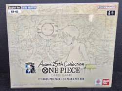 One Piece EB-02 Anime 25th Anniversary Collection Box Factory Sealed 24 Packs - Image 1