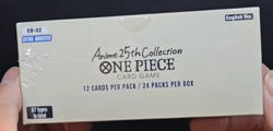 One Piece EB-02 Anime 25th Anniversary Collection Box Factory Sealed 24 Packs - Image 2