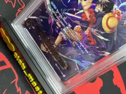 ONE PIECE OP13 CARRYING ON HIS WILL OP09-119 MONKEY D. LUFFY PSA 10 SP ALT ART - Image 2