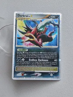 Darkrai LV.X Diamond and Pearl Promo Holo Level-Up DP19 2008 LP Pokemon Card - Image 3