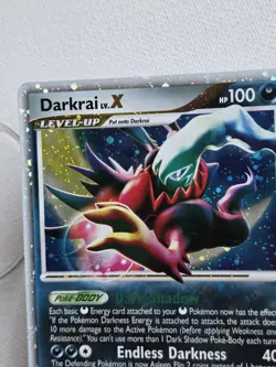 Darkrai LV.X Diamond and Pearl Promo Holo Level-Up DP19 2008 LP Pokemon Card - Image 5