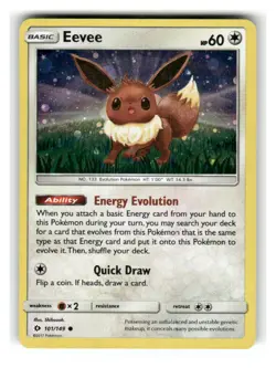 Eevee 101/149 Holo Promo Miscellaneous Cards & Products Pokemon Lightly Played - Image 1